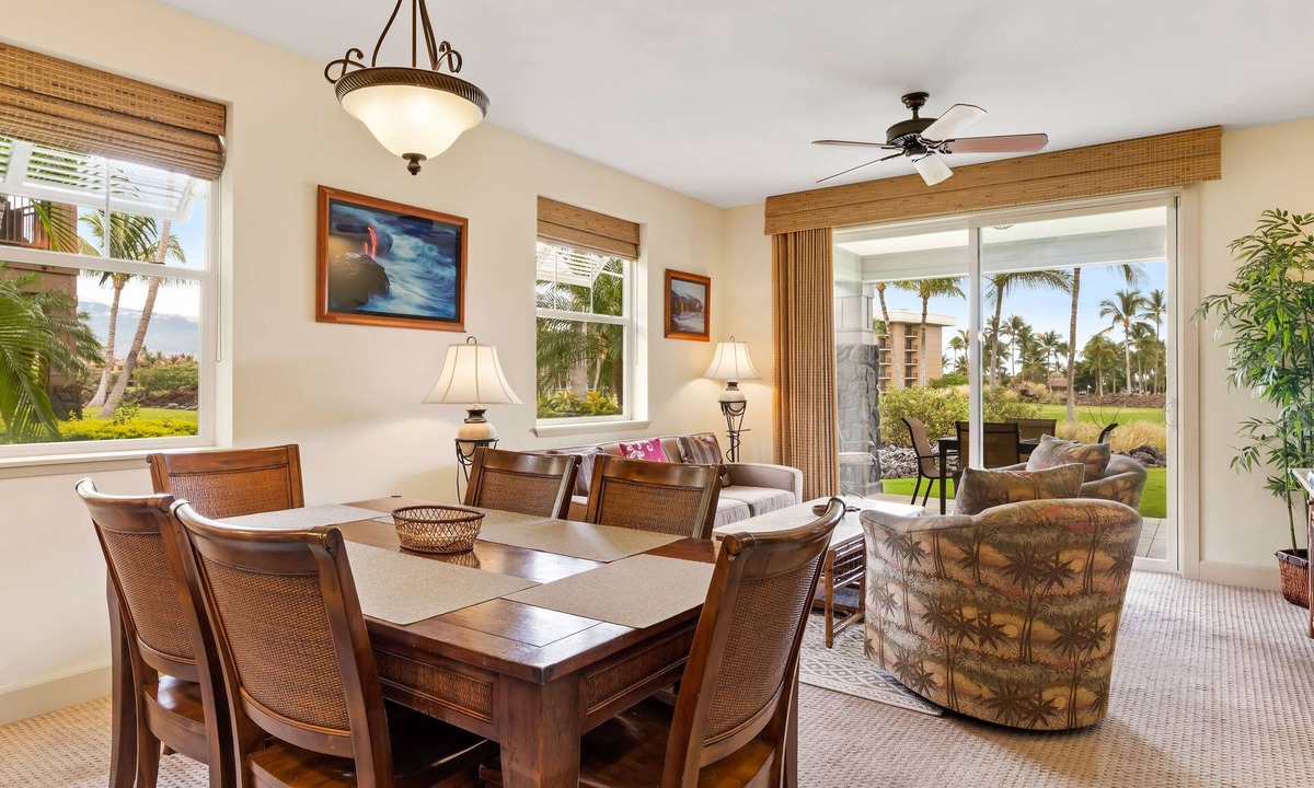 Waikoloa Condo | Best value for prime location! Ocean & Golf Course View At Hali'i Kai 6E
