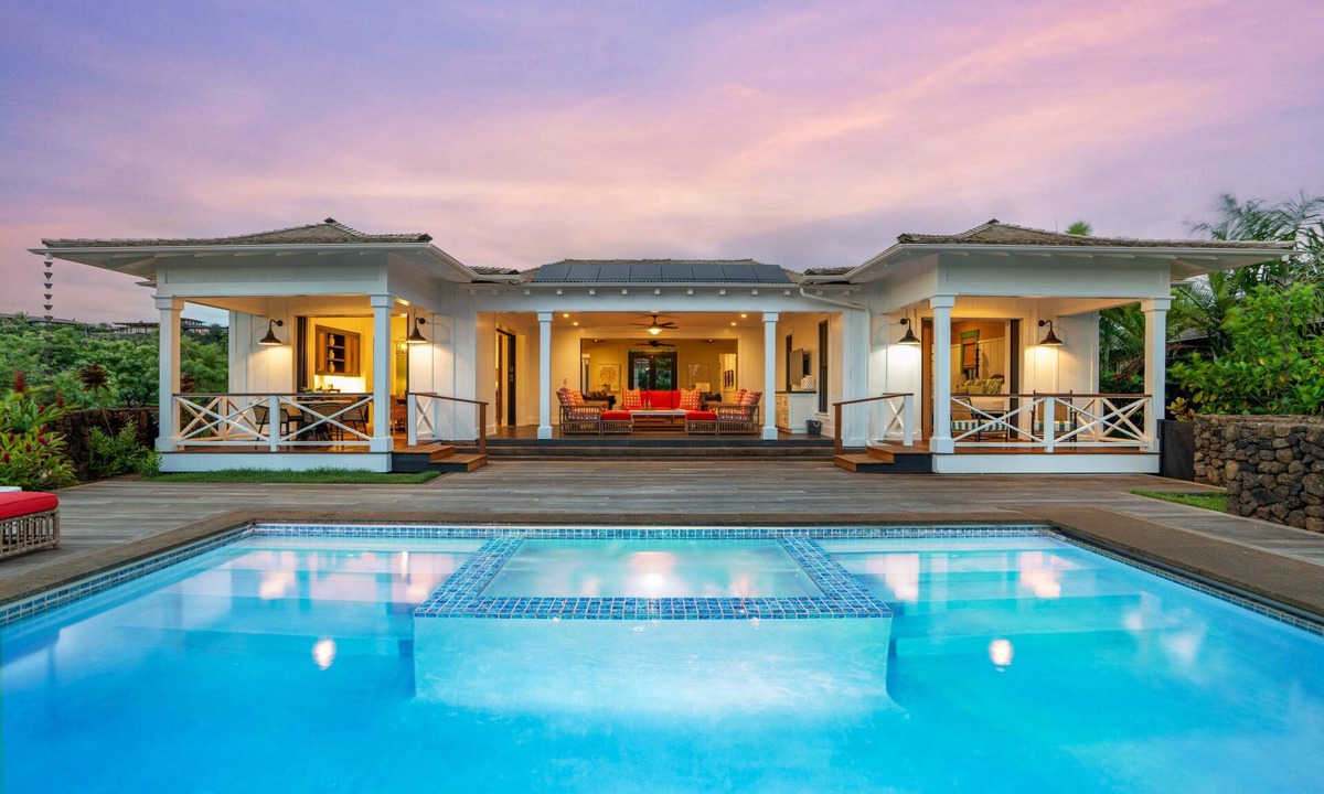 Poipu House | Hale Hikari by Alekona Kauai: 5BR Ocean View Home w AC, private pool, close to shopping, dining