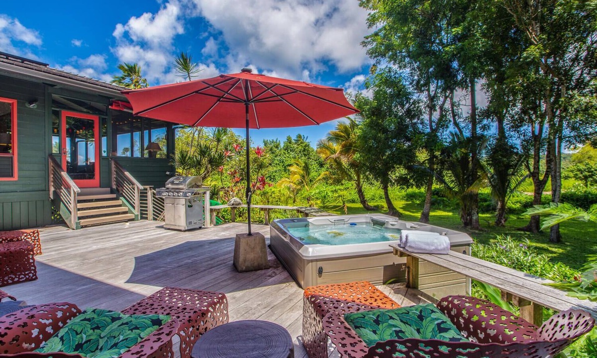Hanalei Palms House | Hanalei Happy Place Estate TVNC#4339/1158
