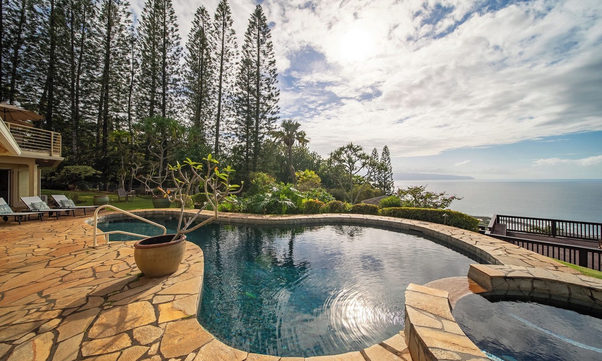 Pupukea House | Ka Hale Hau’oli by Gather: Gated North Shore Home w/Pool+Hot Tub, Lanai & Views