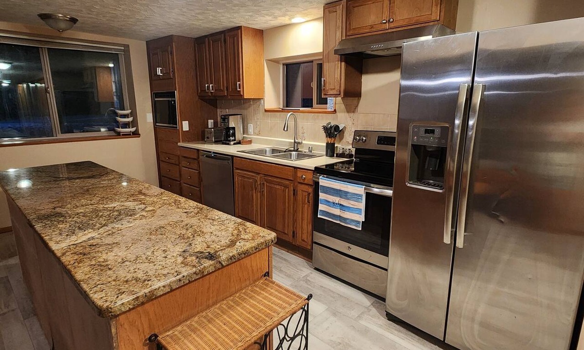 Loon Lake Cabin | Lake Wishes is a 3 bedroom 1 bathroom lower unit in a beautiful double A frame.