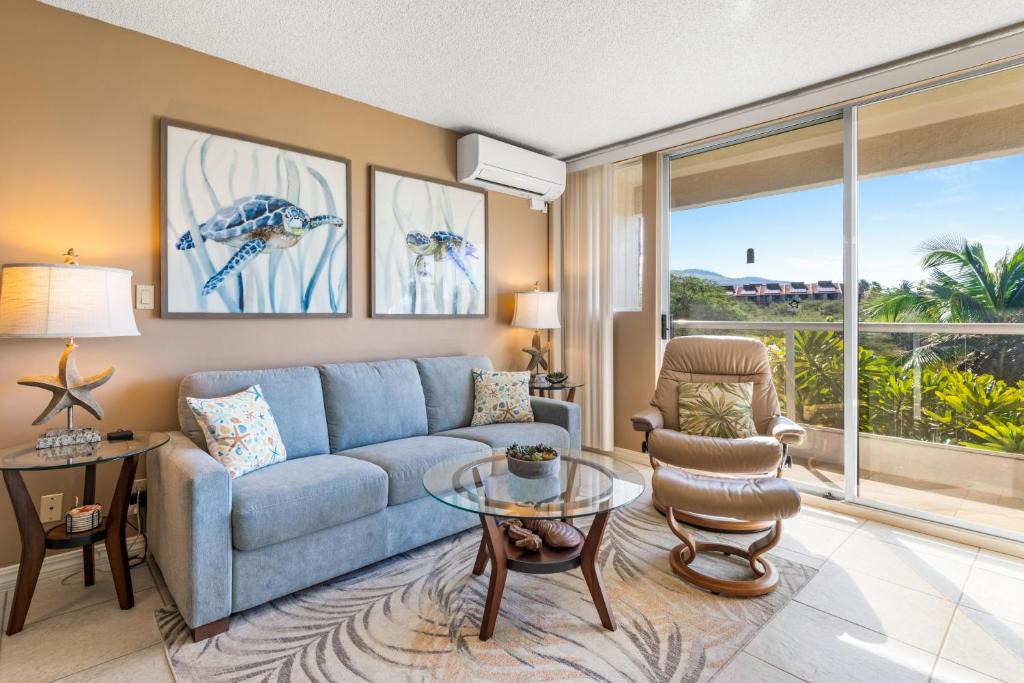 Kihei Apartment | Maui Banyan H311 1BD 2BA 3 min walk to the beach in the Heart of South Kihei!