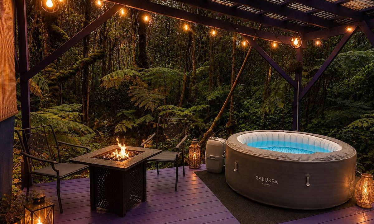 Eden Roc Cabin | Mermaid Lair with Rainforest Shower!