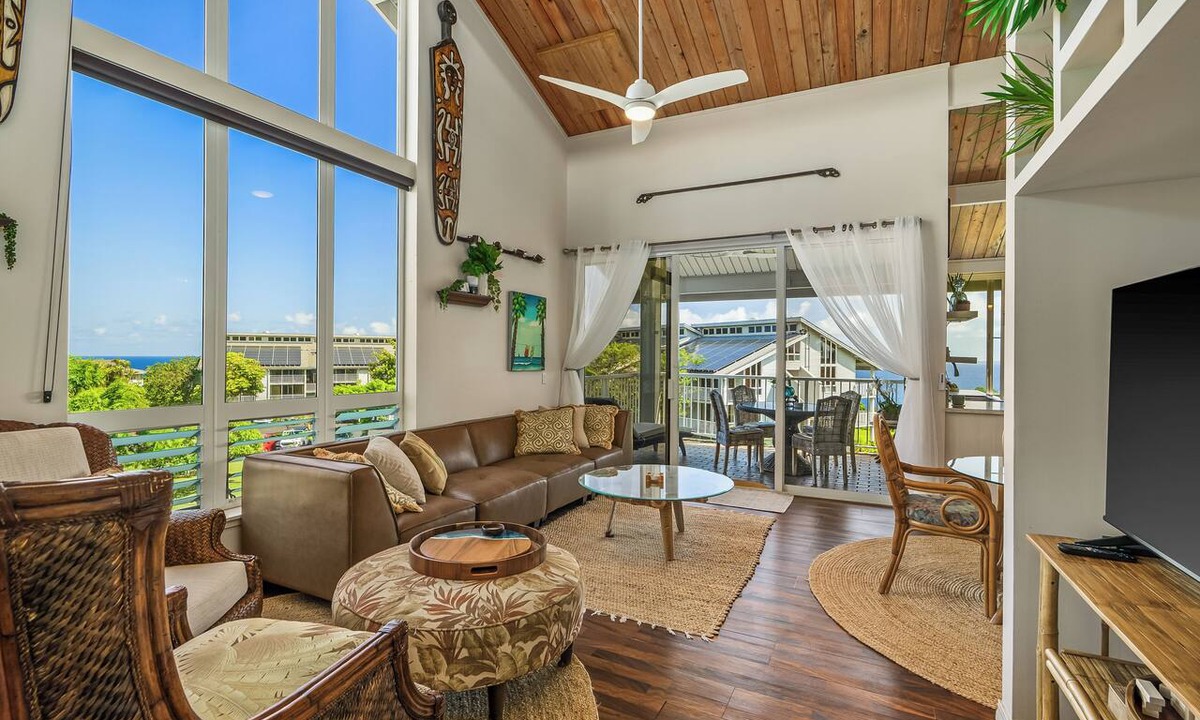 Princeville Condo | Ocean-Mountain Views 2BR Condo in Princeville with Resort & Hawaiian Vibes