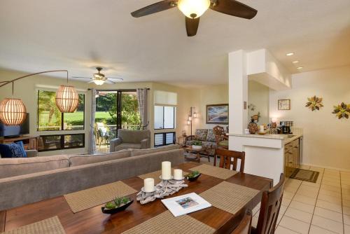 Wailea Apartment | Peaceful Luxury Condo at Grand Champions, Great Location, Mountain and Golf Course Views