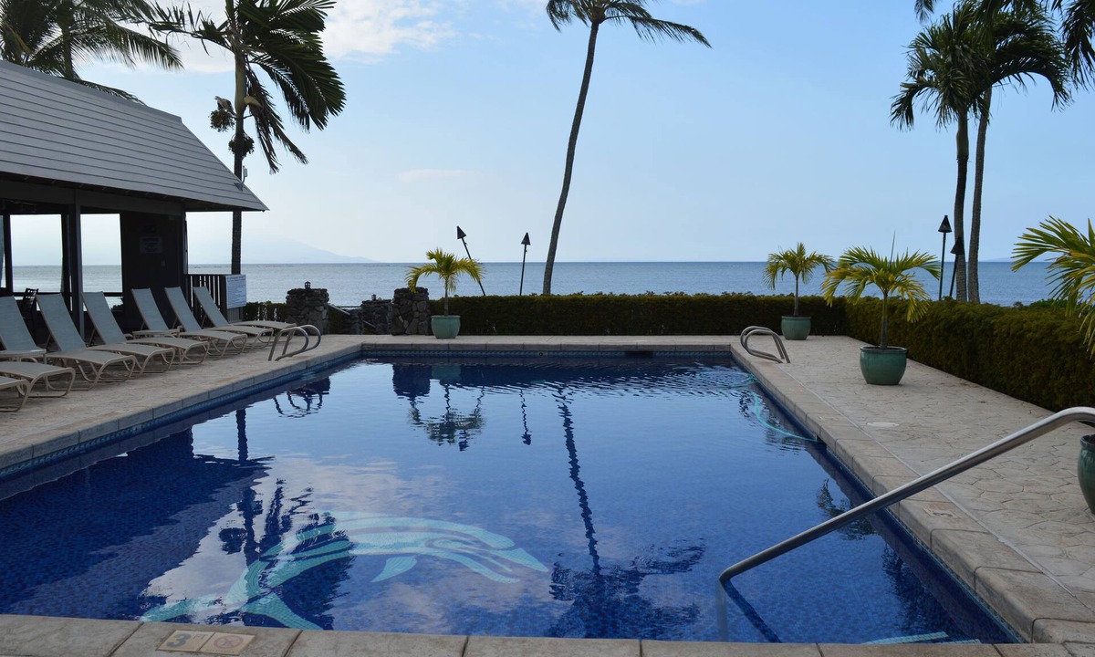 Ualapue Condo | Peaceful Ocean View. Ground Floor. Classy, clean and quiet.