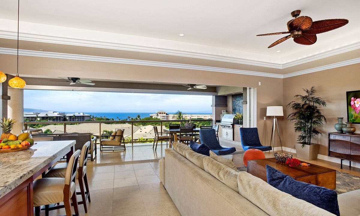 Wailea House | Summer Sale Panoramic Ocean Views Fourth Row Ho'olei, 112-4
