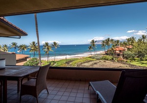 Elegant 2-bedroom condo at Makena Surf, #C-205, with beach access in beautiful Maui.