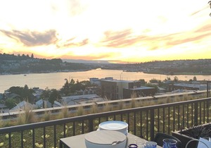 Modern Eastlake Unit Facing South Lake Union in Seattle