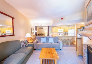 Spacious condo that sleeps 4, steps from the lifts, free wifi & parking in Copper Mountain