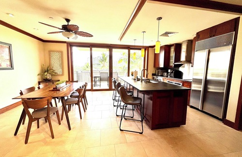 Ko Olina Villa | 2025 Upgrade, Ko Olina Beach Tower, Luxury 2BR&2BA Villa with Ocean + Pool Views