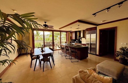 Ko Olina Villa | 2025 Upgrade, Ko Olina Beach Tower, Luxury 2BR&2BA Villa with Ocean + Pool Views