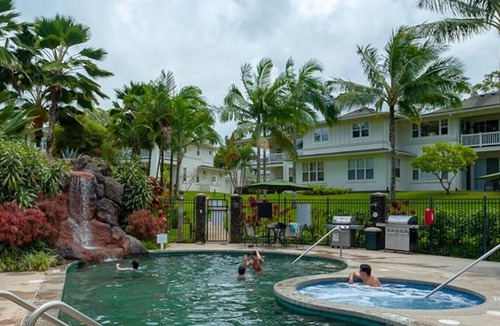 Princeville Condo | 3br Plantation at Princeville! AC, fitness center, hot tub, garage, more!