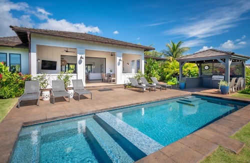 Poipu House | 4 Bedroom Kauai Villa with stunning views, private pool & spa