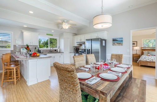 Princeville House | 5 Bedroom Retreat with Waterfall Views