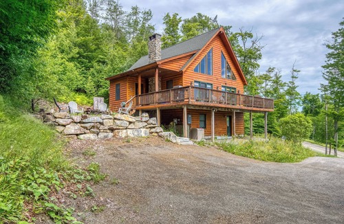 Oquossoc House | 60 West - Beautiful home with STUNNING view of Rangeley Lake