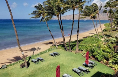 Kihei Condo | AMAZING HOTEL ZONED BEACH FRONT CONDO ON SUGAR BEACH. RESERVE WITH CONFIDENCE!
