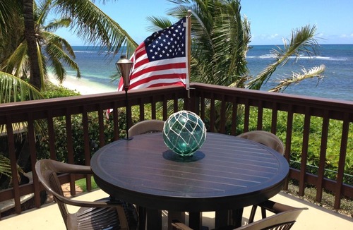 Mokuleia House | BEACH FRONT ESTATE SANDY BEACH Heated Saline Pool/SPA 360 Views: Please Inquire