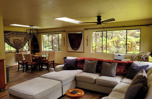 Volcano House | Experience Tranquility in a Spacious 3-Bedroom Surrounded by Hawaiian Forest