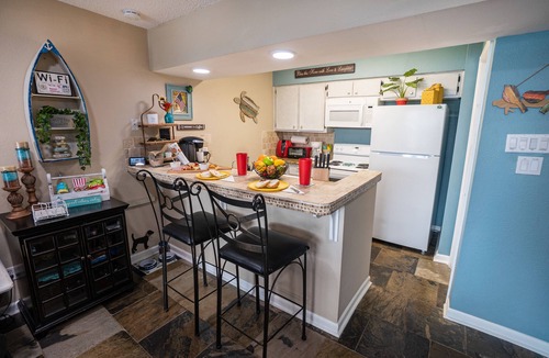 Walden on Lake Conroe Condo | ​🚤 FIRST-FLOOR GEM: Steps to Your Boat, Private Patio Fishing & Waterfall Views