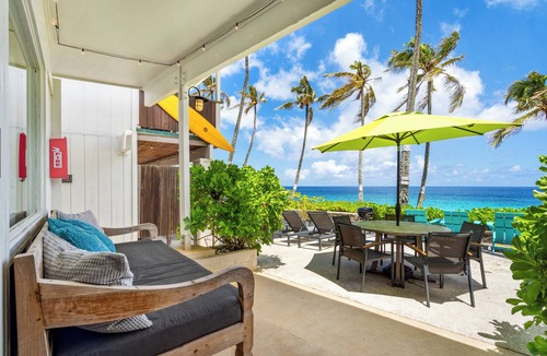 Pupukea House | Gardenia @ Ke Iki Beach Bungalows ~ Daily Free Yoga~Sauna~Cold Plunge~AC