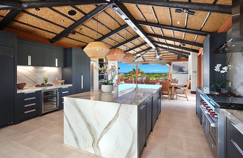 Koloa House | Hale Kahakai by Alekona Kauai: Luxury 4BR Bali-Inspired Home in Kukuiula w AC, private pool