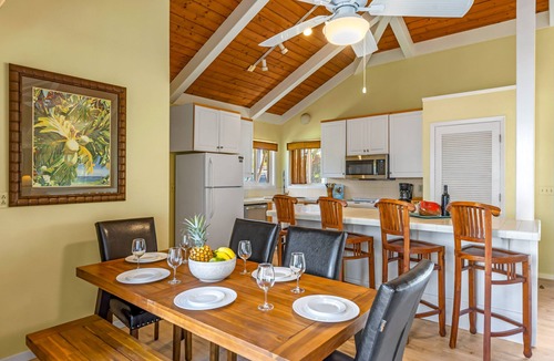 Poipu House | Hale Kai Kea | 3 King Suites, Bonus Room, Lanai & Tropical Paradise