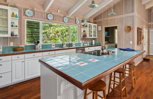 Kilauea House | Hosted By Parrish Kauai: Noho Kai at Anini Beach - Classic Hawaiian Beach Cottag