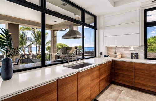 Kahaluu-Keauhou House | "Iron Man 2026 Available" Oceanfront Villa W/detached Ohana and Private Pool