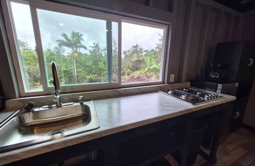 Hawaiian Acres Cabin | Jungle Lux Cabin - Private Tropical Escape