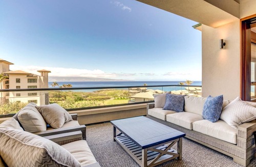 Montage Kapalua Bay Apartment | K B M Resorts: Molokai At Montage Kapalua Bay, Ocean View, 3 Bedrooms Penthouse, Steps to Beach and Kapalua Bay, Includes Rental Car!