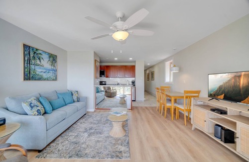 Wailua Condo | Kapaa Shore Resort C227, Oceanfront, End-Unit, Washer/Dryer, Bike Path