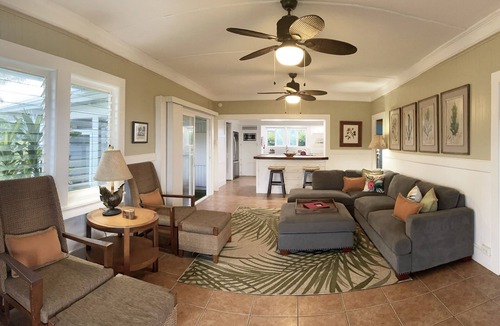 Kapaa House | Large family beach home; ask about special Fall rates. Sleeps 7! TVNC #4247