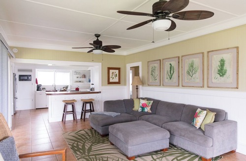 Kapaa House | Large family beach home; ask about special Fall rates. Sleeps 7! TVNC #4247