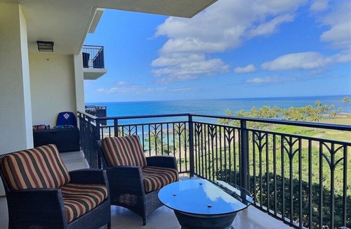 Ko Olina Condo | Last Min Speical: Spectacular Oceanview 2br at Beach Villas: End unit : B802
