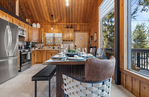 Twin Lakes Cabin | Log Cabin perfect for summer activities, Near Lakes, Game Room