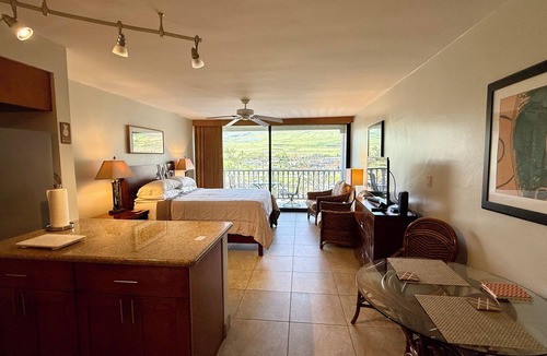 Historic Lahaina Front Street Apartment | Maui, Lahaina Shores Resort; Studio+AC, Oceanfront property.