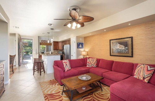 Kamuela Villa | Mauna Lani Palm Villas D2 Corner Unit with Views of Historic Lava Fields