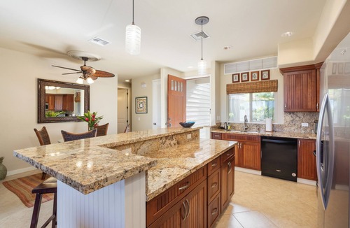 Kamuela Villa | Mauna Lani Palm Villas D2 Corner Unit with Views of Historic Lava Fields
