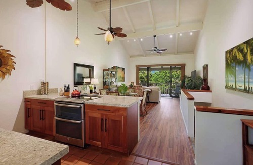 Poipu Apartment | NEW A/C - Two Bedroom Sleep 6 with Pool steps to Ocean and Amazing Sunsets!