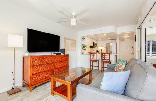 Waikiki Condo | Ocean & Fireworks Views Condo at the Ilikai Hotel w/Full Kitchen & Free WiFi