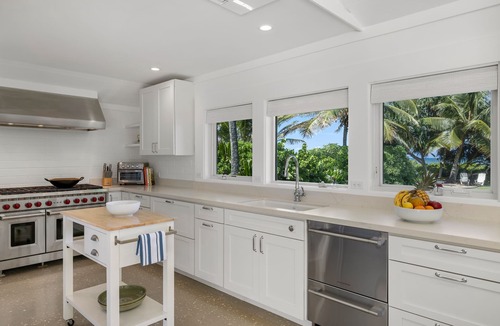 Kailua House | Spectacular Kailua Beachfront w/Heated Pool/Spa