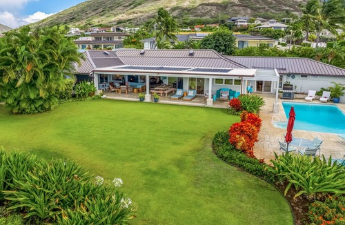 Hawaii Kai House | Spectacular Sunset Views - Pool, Great Lawn, Close to Beaches & Activities