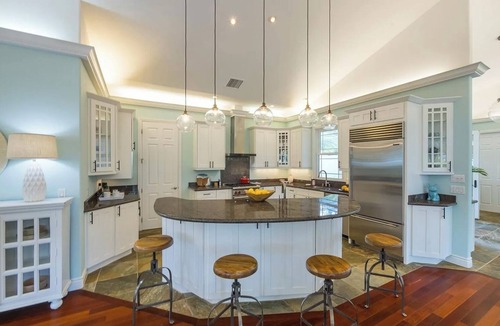 Kailua House | Steps from Kailua Beach, heated pool, gazebo, AC, NO CLEANING FEE!