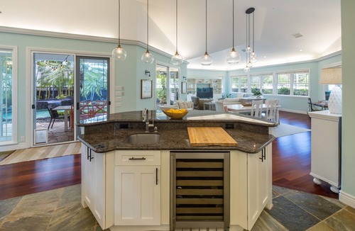 Kailua House | Steps from Kailua Beach, heated pool, gazebo, AC, NO CLEANING FEE!