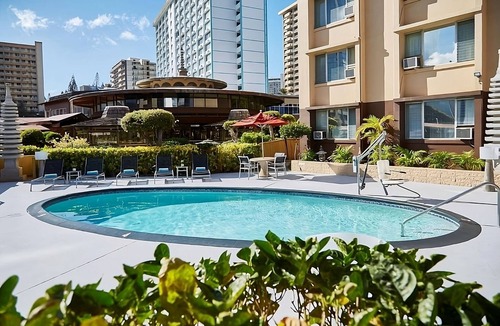 Ala Moana House | Studio Two Doubles with Kitchenette Room at Pagoda Hotel