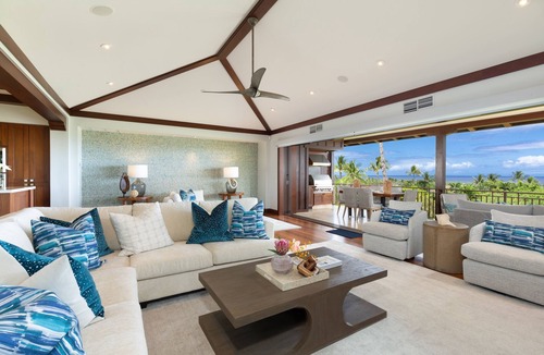 Kaupulehu Villa | Stunning 3BR Haliʻipua Villa H120 at Hualalai – Interiors & Ocean Views