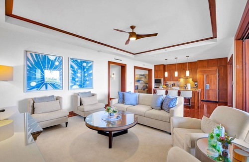 Montage Kapalua Bay Condo | The Resort at Kapalua Bay | Oceanfront 3 BR Sleeps 10 | Car Incl. w/6+ Nights | MON-5203 by KBM