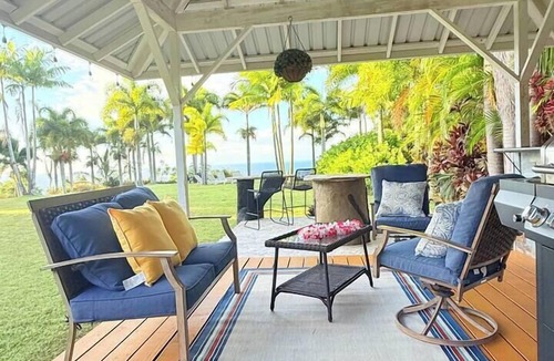 Hakalau Apartment | Tropical 1BR Hideaway w/Balcony near surf Beaches