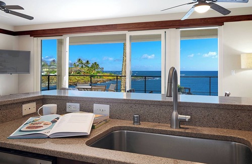 Poipu Condo | Whalers Cove 223 Breathtaking Ocean & Coastal views